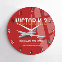 Thumbnail for Handley Page Victor K.2 design on red no frame wall clock