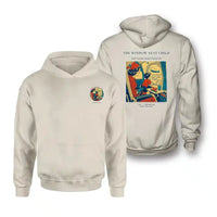 Thumbnail for VINTAGE G4215 - The Window Seat Child - Double-Side Hoodie design on khaki double side