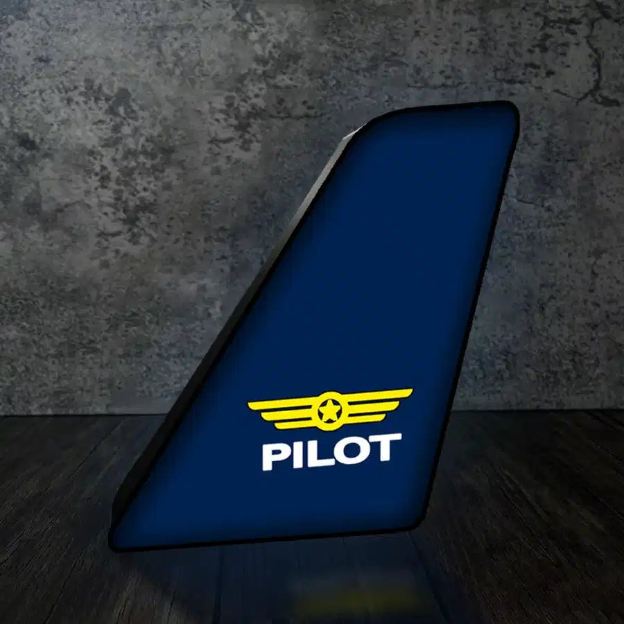 Pilot & Badge 3D Badge - view 8