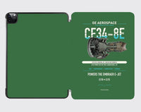 Thumbnail for CF34-8E design on green ipad tablet case