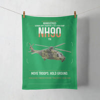 Thumbnail for NHIndustries NH90 TTH design on green towel