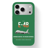 Thumbnail for E-4B Nightwatch design on green magsafe iphone case, for iPhone 17 Pro
