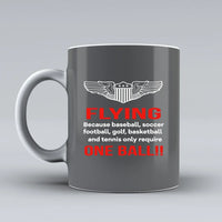 Thumbnail for Customisable Flying One Ball Mug - view 8