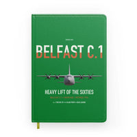 Thumbnail for Short Belfast C.1 design on green notebook