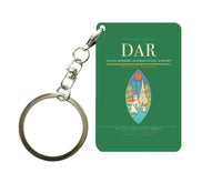 Thumbnail for Julius Nyerere International Airport DAR Key Chain design on green key chain