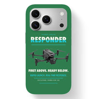 Thumbnail for BRINC Responder Case design on green iphone case