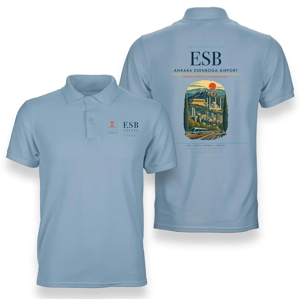 Ankara Esenboga Airport ESB Light Blue