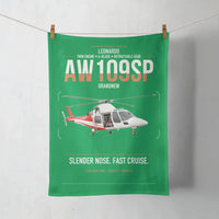 Thumbnail for Leonardo AW109SP GrandNew design on green towel