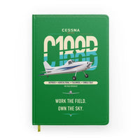 Thumbnail for Cessna A188B AgTruck design on green notebook