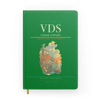 Thumbnail for Vadsø Airport (VDS) design on green notebook