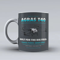 Thumbnail for Agras T40 Mug design on gray dji