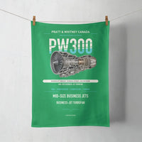 Thumbnail for PW300 design on green towel
