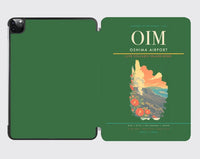 Thumbnail for Oshima Airport (OIM) design on green ipad tablet case