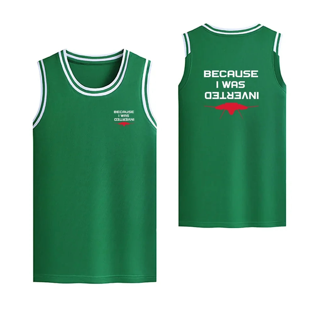 Customisable Because I was Inverted Basketball Print - view 8