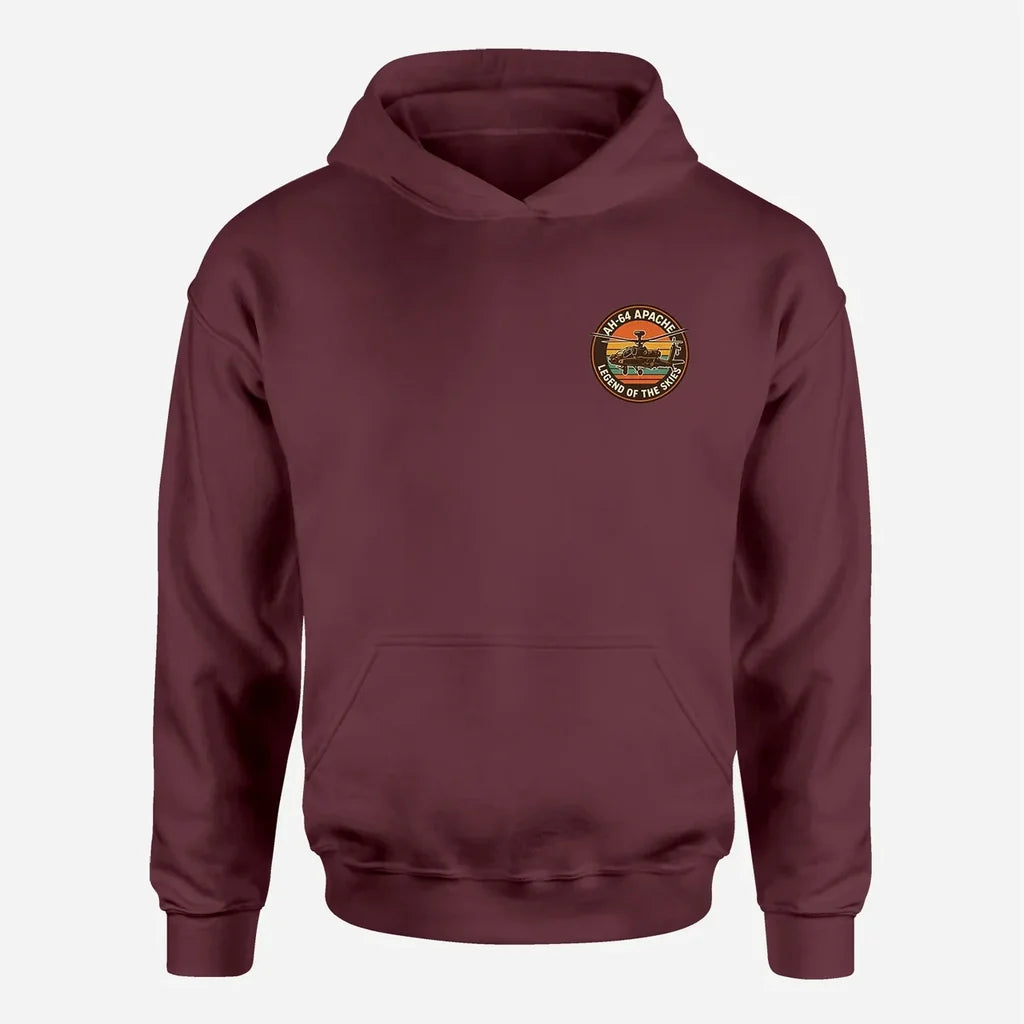 Customisable Retro Apache AH-64 Hoodie - view 8