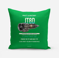 Thumbnail for JT8D design on green pillow
