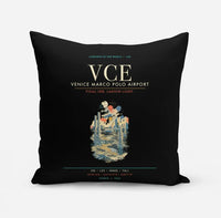 Thumbnail for Venice Marco Polo Airport VCE - Lagoon Printmaker's Tide - Black