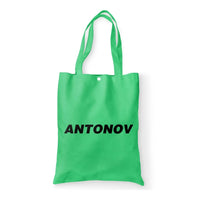 Thumbnail for Antonov & Text Tote Bag - view 8
