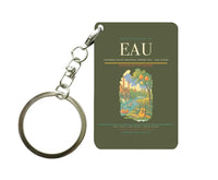 Thumbnail for Chippewa Valley Regional Airport (EAU) design on green army key chain