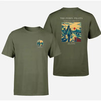 Thumbnail for VINTAGE G4503 - The Ferry Pilots - Double-Side T-Shirt design on greenarmy double side t shirt