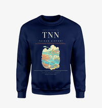 Thumbnail for Tainan Airport TNN Sweatshirt - Navy Blue