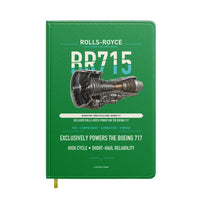 Thumbnail for BR715 design on green notebook