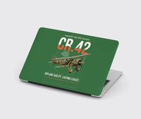 Thumbnail for Fiat CR.42 Falco design on green MacBook case