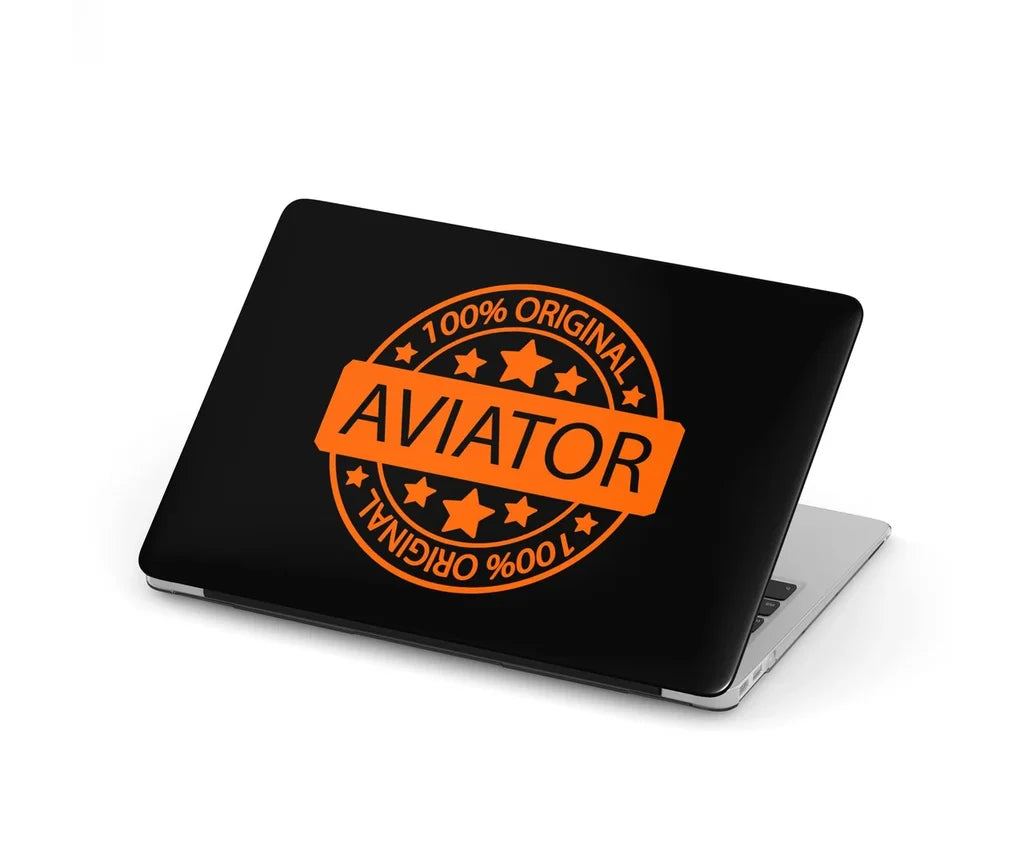 100 Original aviation print MacBook case, fits MacBook.
