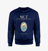 Thumbnail for Muscat International Airport MCT Sweatshirt - Navy Blue