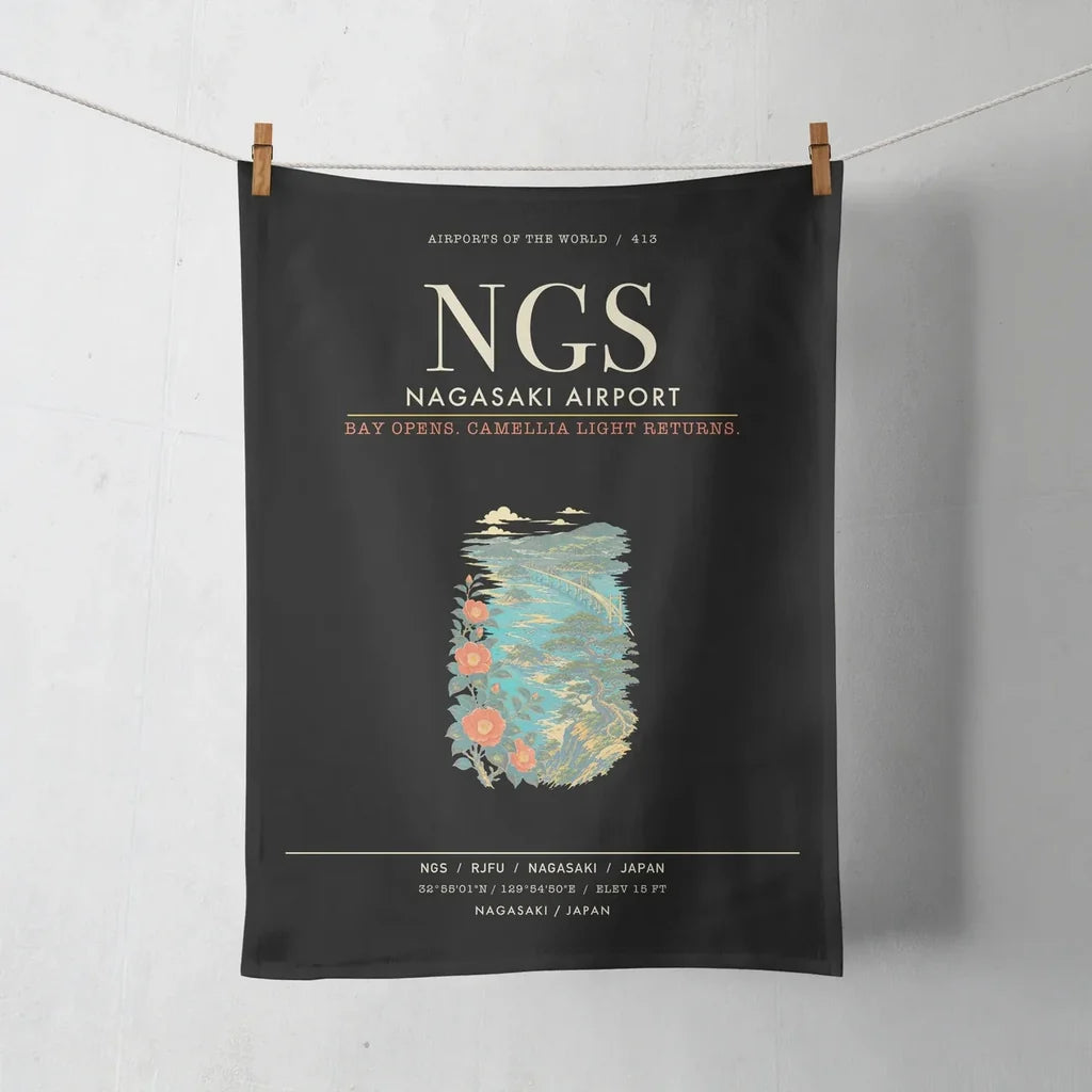 Nagasaki Airport NGS - Black