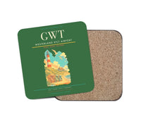 Thumbnail for Westerland Sylt Airport (GWT) design on green 1 piece coaster