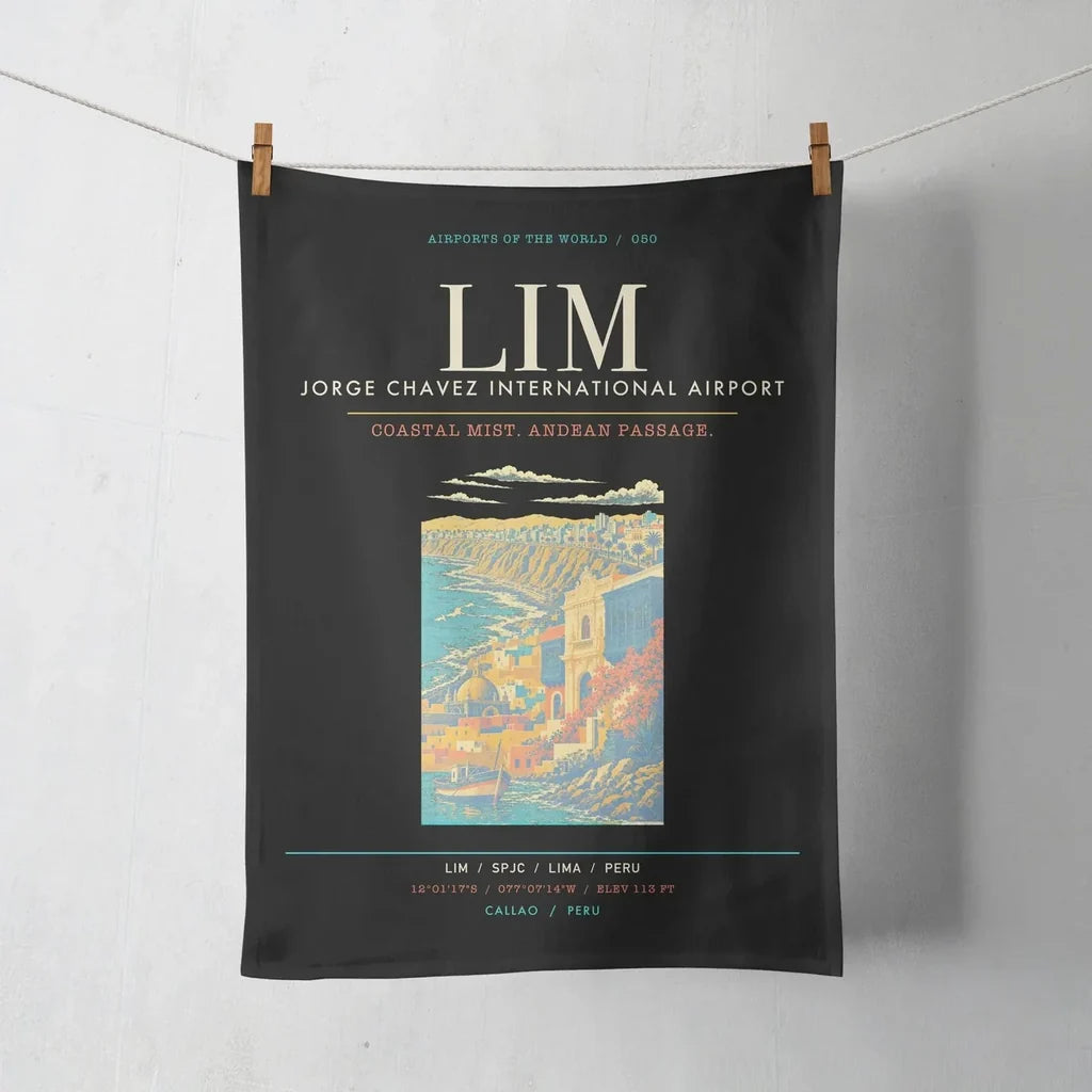 Lima Jorge Chavez International Airport LIM - Black
