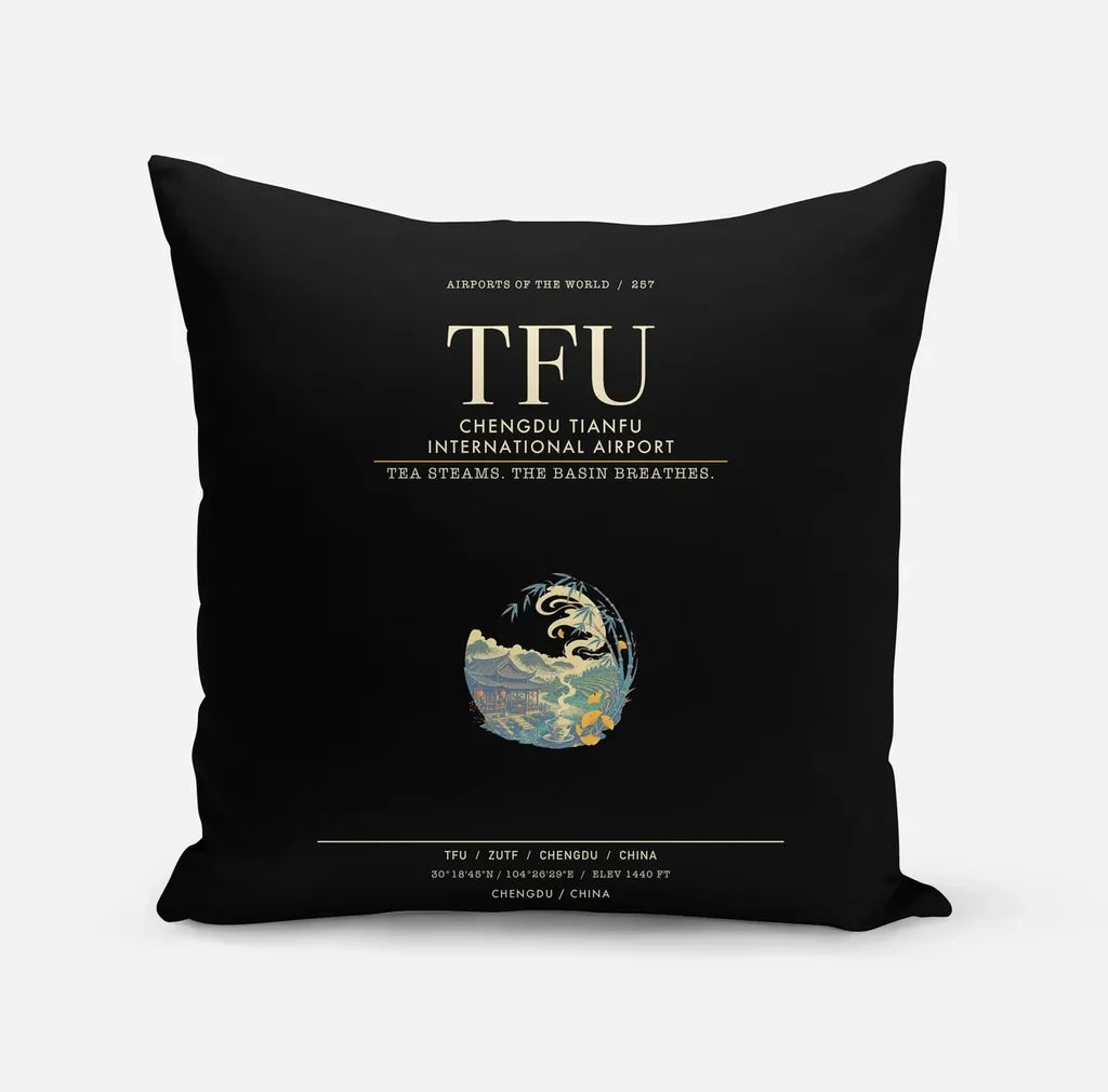 Chengdu Tianfu International Airport TFU - Black