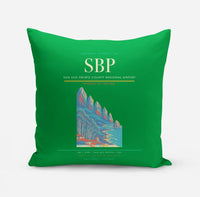 Thumbnail for San Luis Obispo County Regional Airport (SBP) design on green pillow