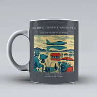 Thumbnail for VINTAGE G4295 - The High Desert Speed Trap - Ceramic Mug design on gray