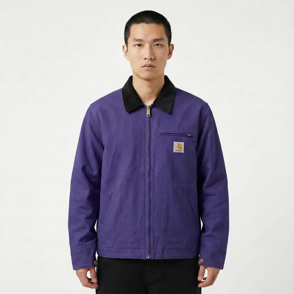 Workwear Canvas Retro Hunting Jacket - view 9