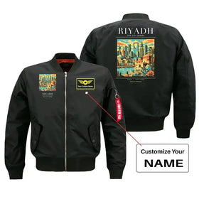 Riyadh City Series Bomber Jacket