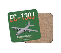 Thumbnail for EC-130J Commando Solo III design on green 1 piece coaster