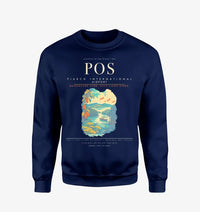 Thumbnail for Piarco International Airport POS Sweatshirt - Navy Blue