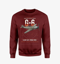 Thumbnail for Messerschmitt Bf 109G-6 design on wine red sweatshirt