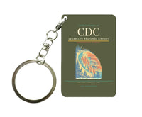 Thumbnail for Cedar City Regional Airport (CDC) design on green army key chain