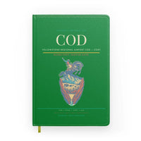 Thumbnail for Yellowstone Regional Airport (COD) design on green notebook