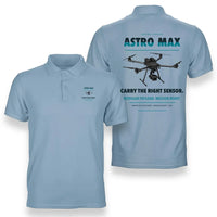 Thumbnail for Freefly Astro Max design on light blue polo