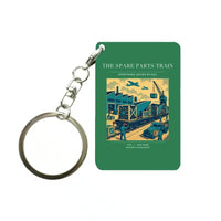 Thumbnail for VINTAGE G4527 - The Spare Parts Train - Designed Key Chain design on green
