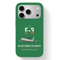 Thumbnail for E-3 Sentry AWACS design on green magsafe iphone case, for iPhone 17 Pro