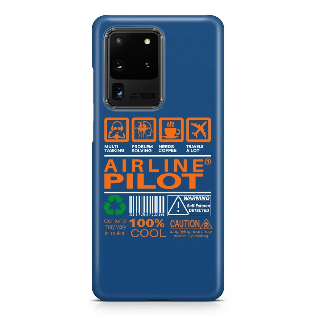 Airline Pilot Label Samsung Case - view 2
