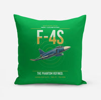 Thumbnail for F-4S Phantom II design on green pillow