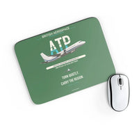 Thumbnail for British Aerospace ATP design on green rectangle mouse pad