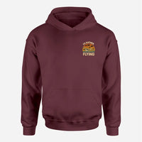Thumbnail for Customisable I'd Rather Be Flying Hoodie - view 8