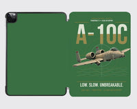 Thumbnail for A-10C Thunderbolt II design on green ipad tablet case